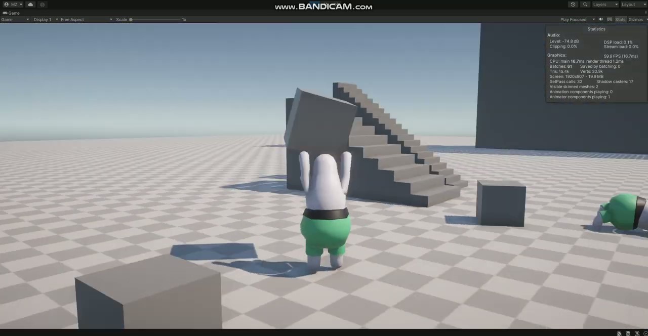 Active Ragdoll in unity - frame at 0m18s