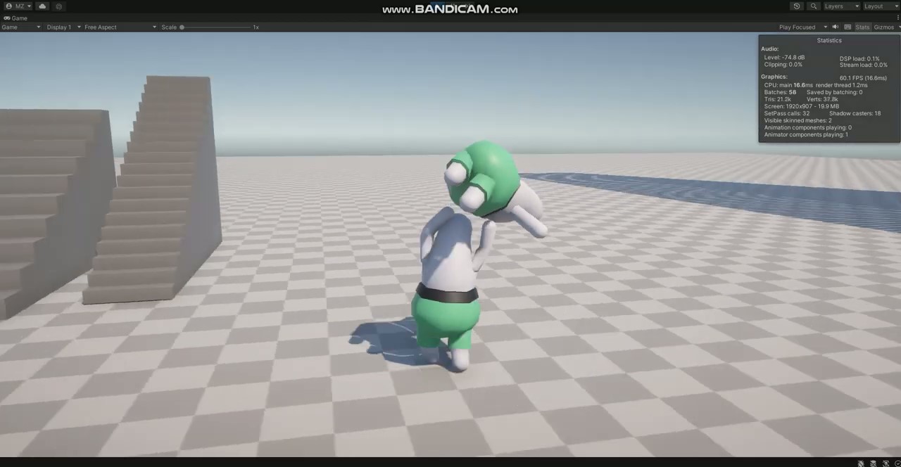 Active Ragdoll in unity - frame at 0m42s